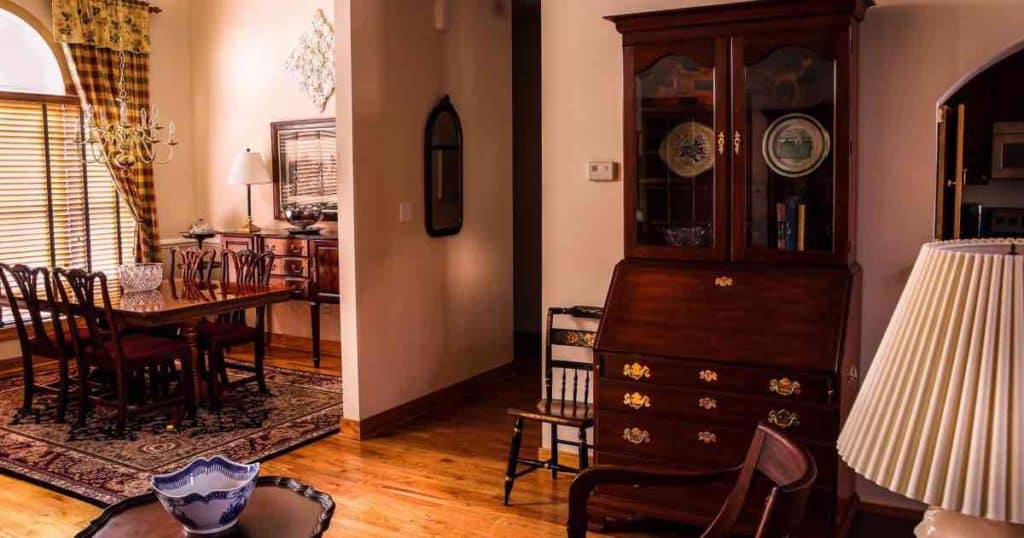 sharp wood floors dining room