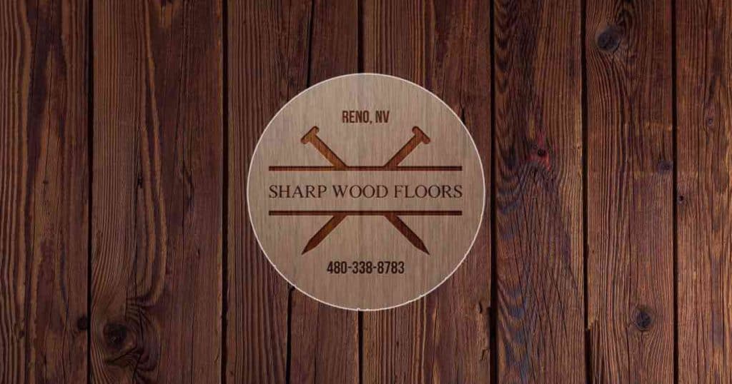 sharp wood floors logo